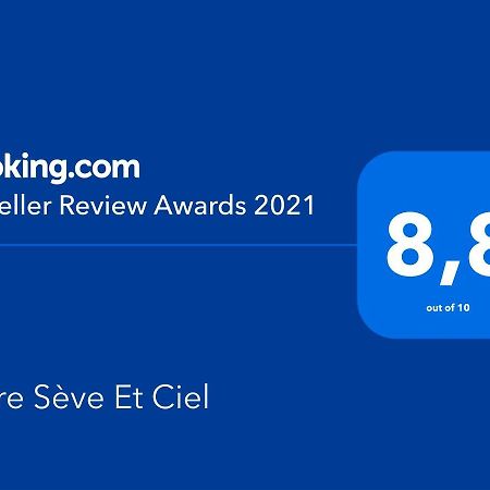 Вилла Entre Seve Et Ciel Tillet Экстерьер фото
